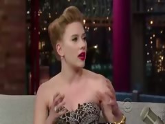 Scarlett Johansson - Letterman