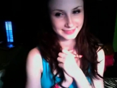cute tight teen flashes on webcam chat