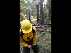 real wildfire worker