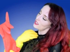 Mistress LucyXX - Rubber Glove JOI